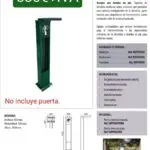 Estación repara bicicletas. Xanquímicos suministran mobiliario urbano y parkings para bicicletas