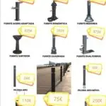 Fuentes y pilonas con precio. Xanquímicos suministran mobiliario urbano personalizado y sostenibles