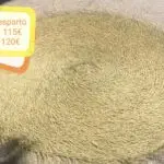 Manto de esparto. Xanquímicos suministran mobiliario urbano y azulejos personalizados para exterior