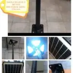 Collage de farolas solares. Xanquímicos suministran mobiliario urbano a medida para ayuntamientos