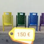 Contenedores de colores LGTBI. Xanquímicos suministran mobiliario urbano y contenedores de reciclaje