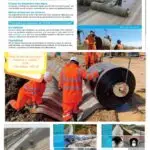 Imágenes de instalación de tela de hormigón. Xanquímicos suministra materiales de construcción.