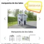 Collage marquesinas exteriores. Xanquímicos suministran mobiliario urbano y marquesinas