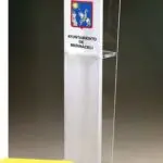 Atril para ayuntamientos. Xanquímicos suministran mobiliario urbano y comprar vallas metalicas